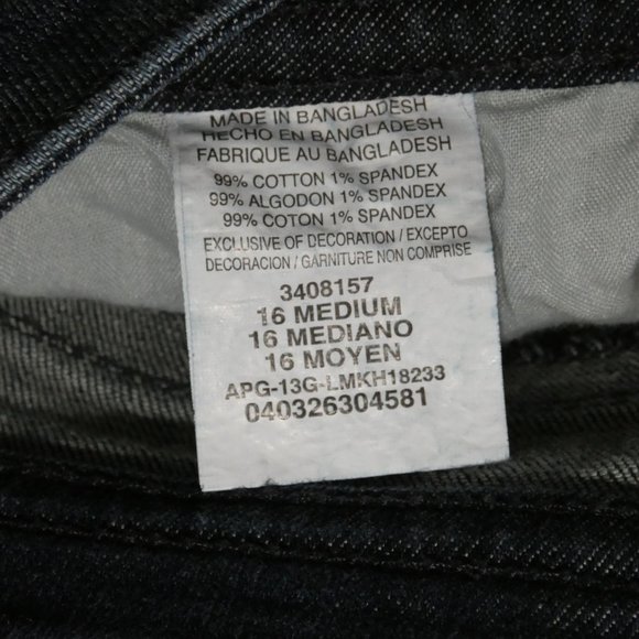 Lee Slender Secret Bootcut Denim Jeans Lower on Waist - Picture 5 of 8